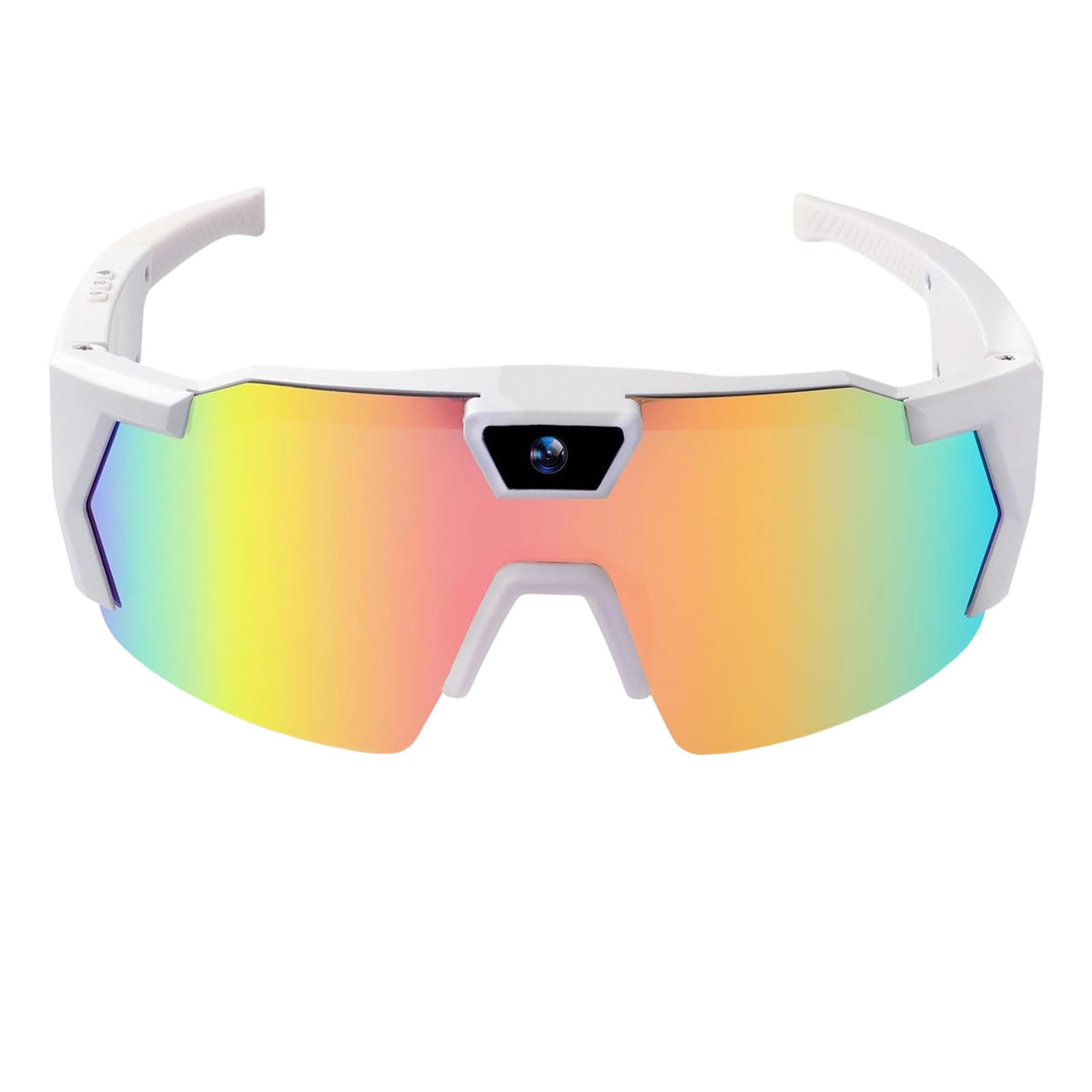 DianSCJ Baseball Glasses with Camera Youth, 4k HD Pov Sports Glasses with Camera, Smart Recording Camera Glasse