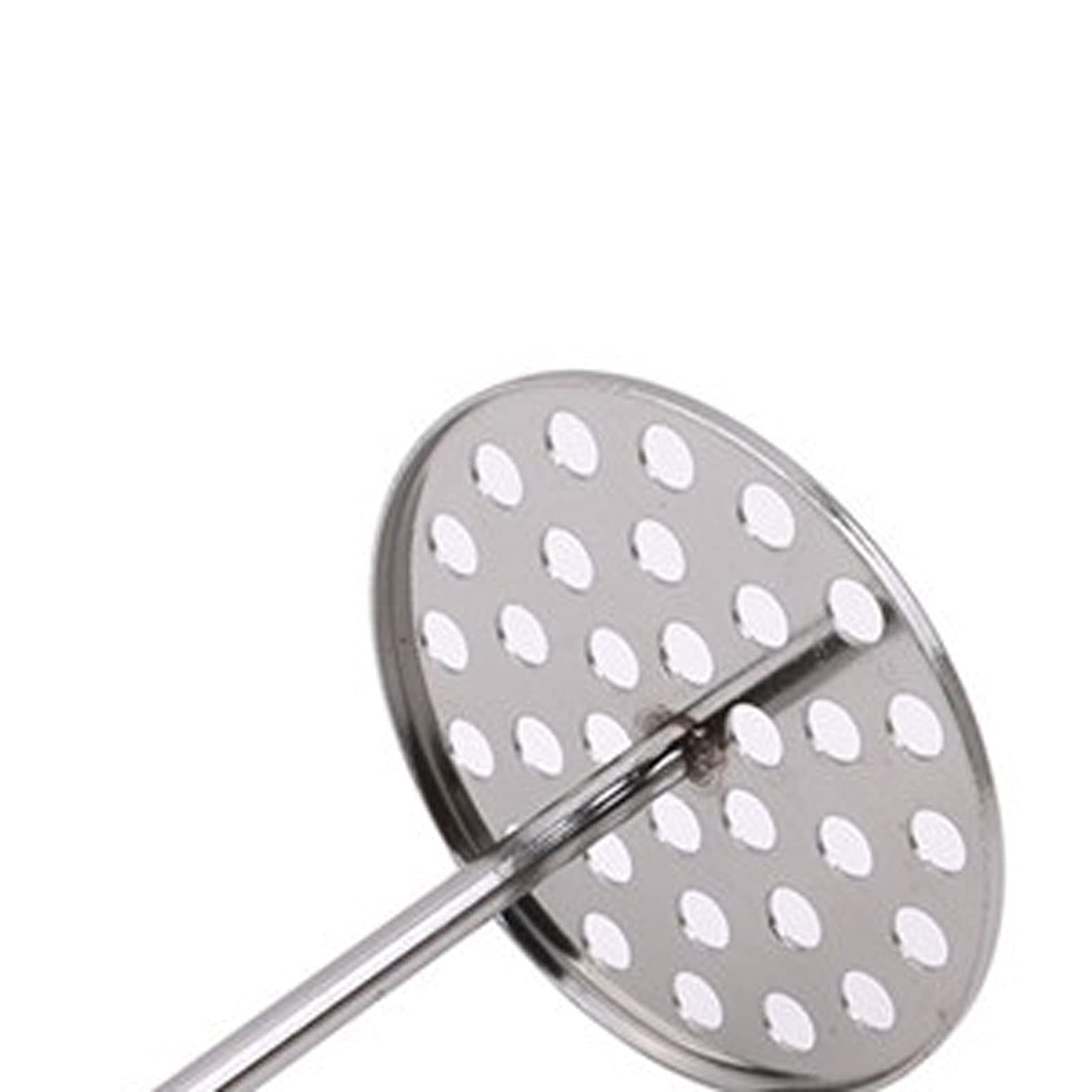 Kartoffelstampfer aus Edelstahl, Kartoffelpresse, Schlamm, Kartoffelbrei, gepresste Werkzeuge, robuster Kartoffelstampfer aus Edelstahl, Kartoffelpresswerkzeuge, Stampfer