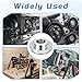 uxcell 2Pcs Timing Belt Pulley Aluminum Idler Pulley XL40 Teeth 1