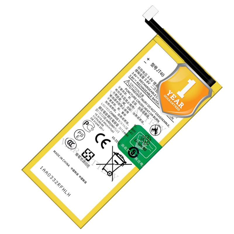 Image of Original JT40 Battery Compatible for Motorola Moto G6 Plus (XT1926, XT1926-1, XT1926-2, XT1926-3, XT1926-5, XT1926-6, XT1926-8, XT1926-9) - (3200mAh) - 1 Year Warranty K7