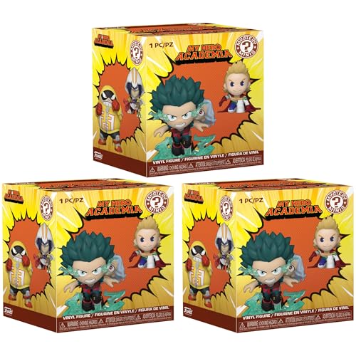 Figura de vinilo Funko Mystery Mini My Hero Academia lote de 3 unidades