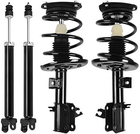 Euopemh Front Rear Complete Loaded Strut Spring