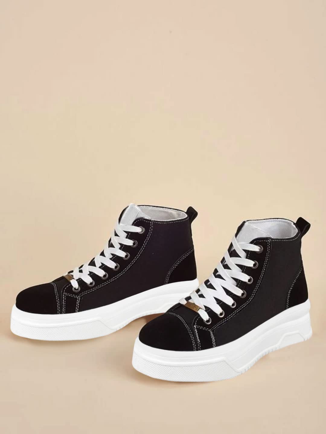 Shoetopia Scarpe da ginnastica da donna in tela