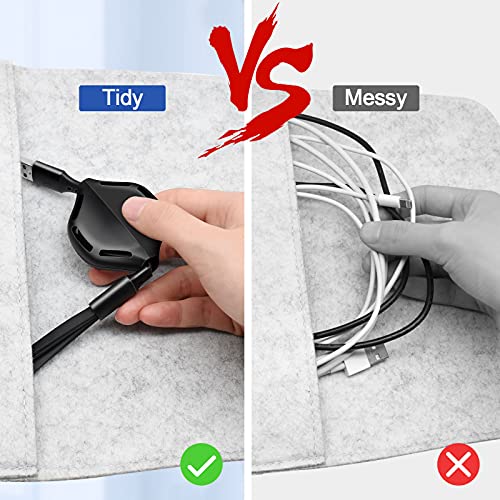 Multi Charging Cable 4 In 1 Retractable Multi Fast Charger Cable Multi Charging Cord Usb Cable Adapter With 2 * Ip/Type C/Micro Usb Port For Cell Phones/Ip/Samsung Galaxy/Ps/Huawei/Tablets And More #TOP5