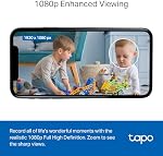 Tapo by TP-Link 1080P Indoor Security Camera for Baby Monitor, Pet Camera w/Motion Detection, 2-Way Audio Siren, Night Vision, Cloud & SD Card Storage, Works w/Alexa & Google Home, C100(4-Pack)