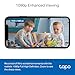 Tapo 1080P Indoor Wired Security Camera - Works as a Baby & Pet Monitor, Motion Detection, 2-Way Audio, Siren, Night Vision, Subscription-Free Local or Optional Cloud, Works with Alexa, C100(4-Pack)