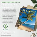Willow Creek Press, Ah The Beach 2027 planer zaręczynowy 16,5 x 21,5 cm