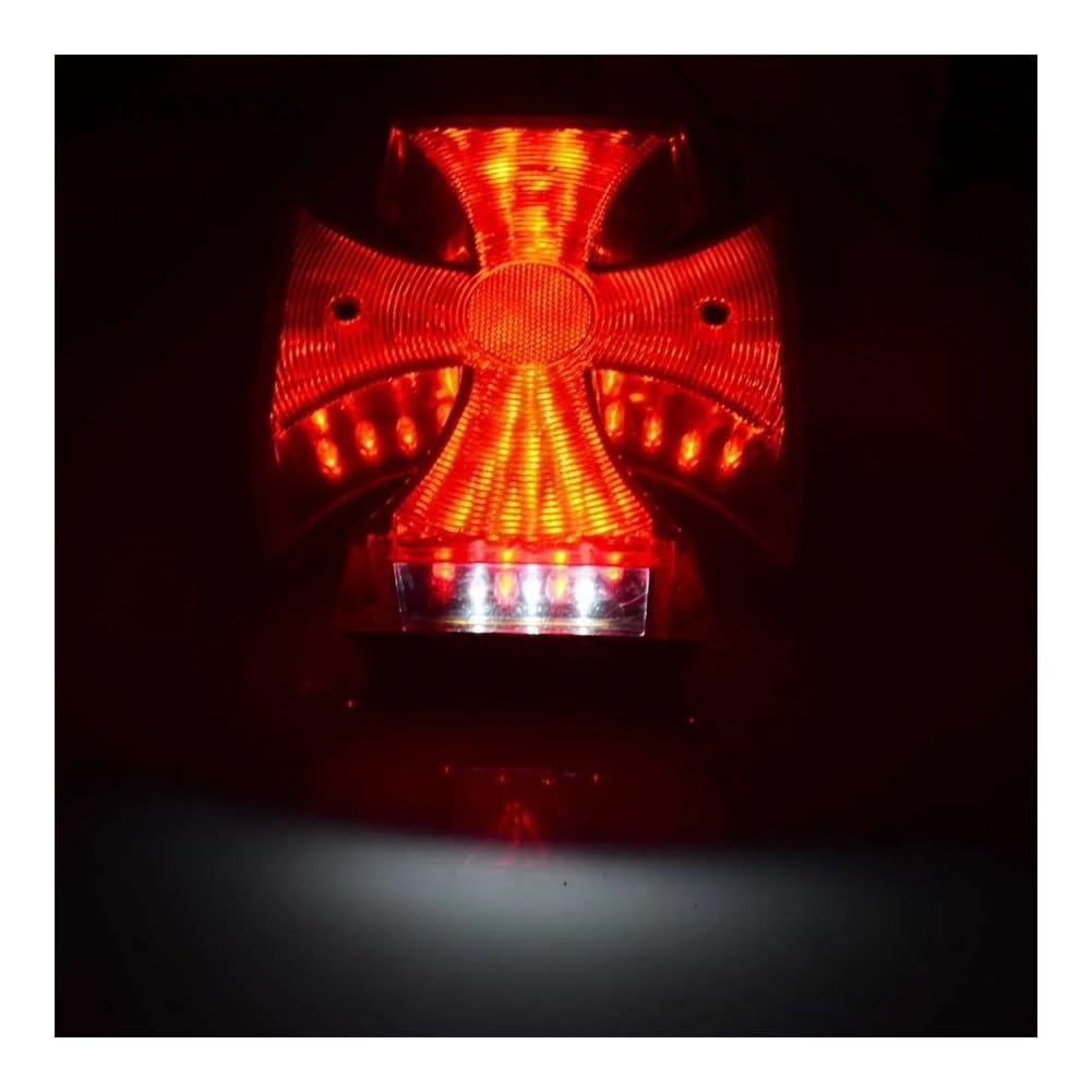 lampada stop moto Fanale Posteriore A LED, Freno, Targa Posteriore, Segnale Di Stop, Supporto Per Fanale Posteriore, Freno Per Moto, Targa, Luce Posteriore