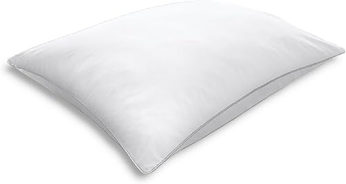 Sleep Number PlushComfort - Almohada de cama clásica (King)  para personas que duermen de espalda y boca abajo, alternativa al plumón, algodón disponible en Yaxa Venezuela