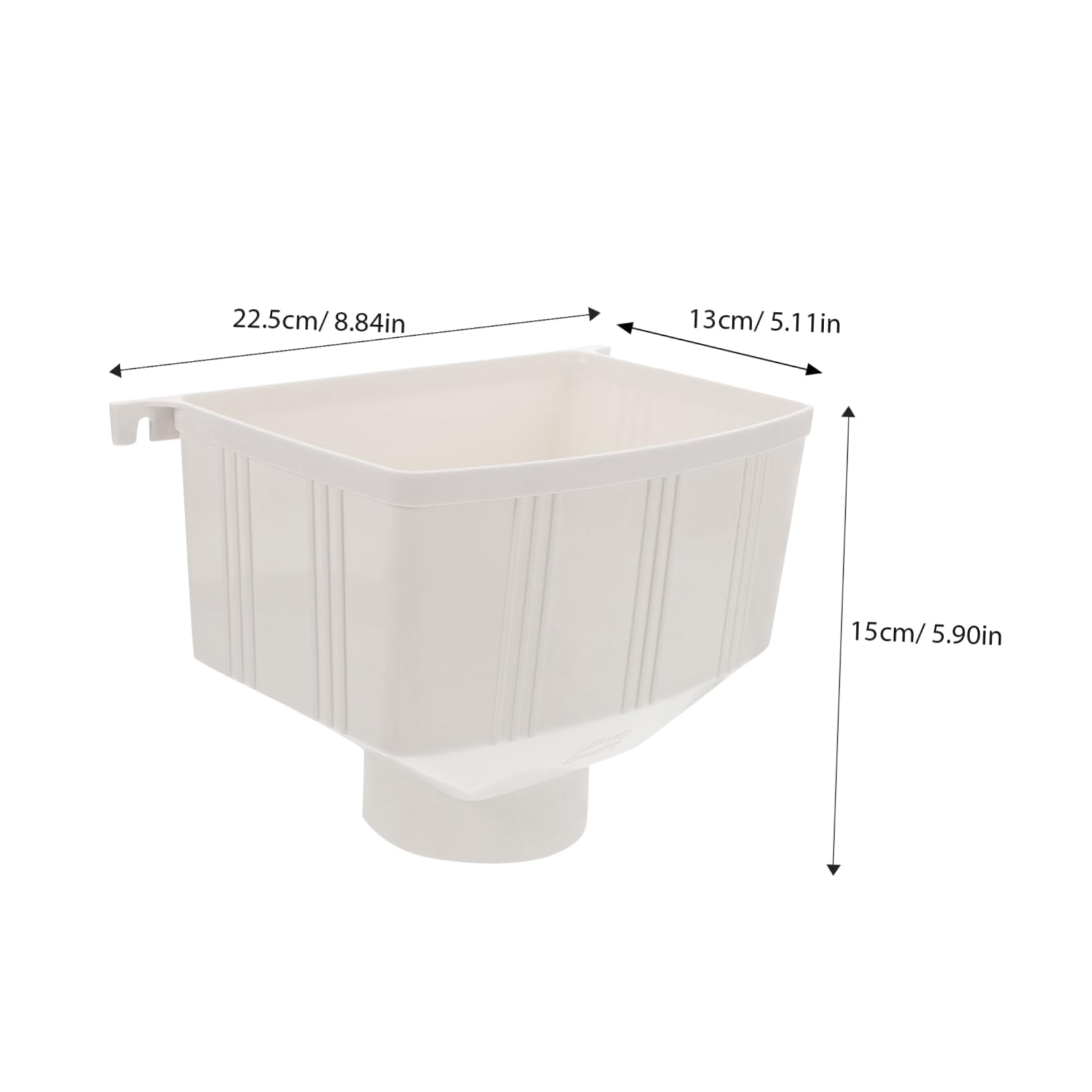OSALADI 3piezas Colector De Agua De Lluvia Desviador De Bajante Para Barriles Resistente Fácil Instalación Compatible Canalones