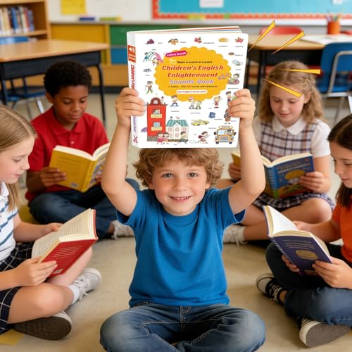 Jouet de lecture de 500 mots : livre sonore éducatif et interactif pour enfants en bas âge - 2