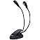 125 Music Stand Light,Clip On Music Stand Reading Light,Clip on LED Book Lights,Mini Double Adjustable Arms LED Lamp,USB and