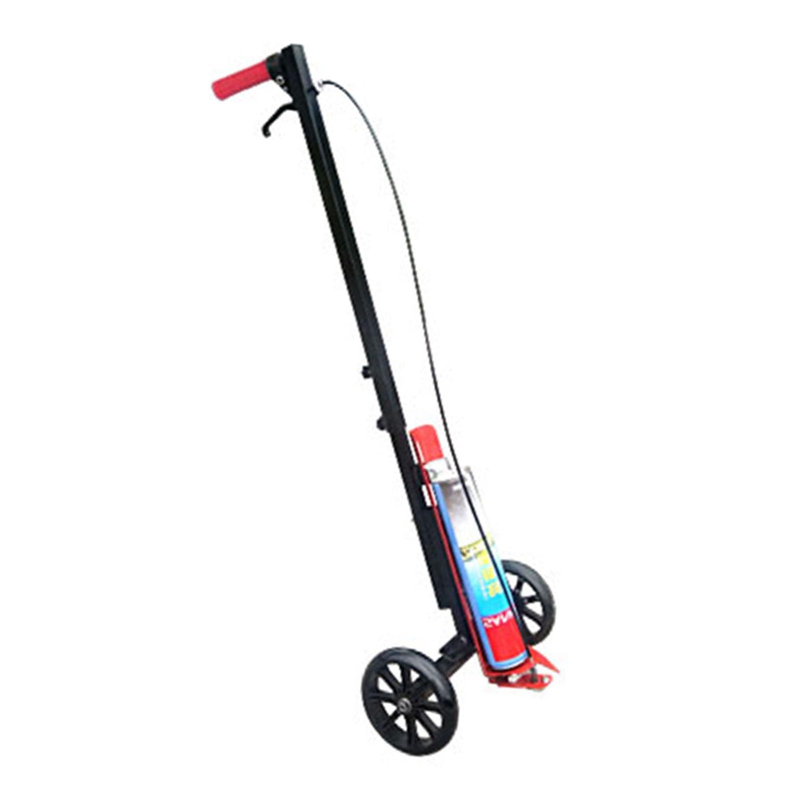 GTHTUHFD Wheel Transfer Line Marking Machine,Floor Line Marker,Sports Pitches Court Marking,Marking Tools,Suitable For School Playground Parking Lot Marking