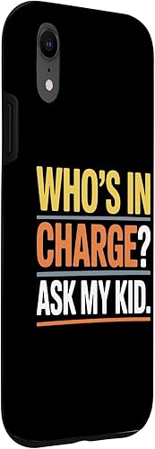 Miniatura 3 de Who's In Charge Ask My Kid. Case for iPhone XR