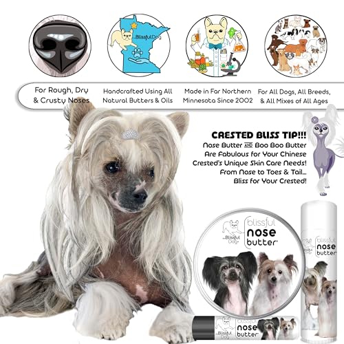 Image of The Blissful Dog Chinese Crested Unscented Nose Butter, 0.50-Ounce