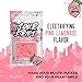 SOUR STRIPS Pink Lemonade Flavored Candy | Deliciously Chewy Belts Vegetarian Candies, 12 per Pack, 2 Pack