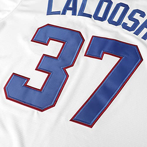 Bull Durham Jerseys 8 Crash Davis Nuke' LaLoosh Movie Baseball Jerey miniatura 6