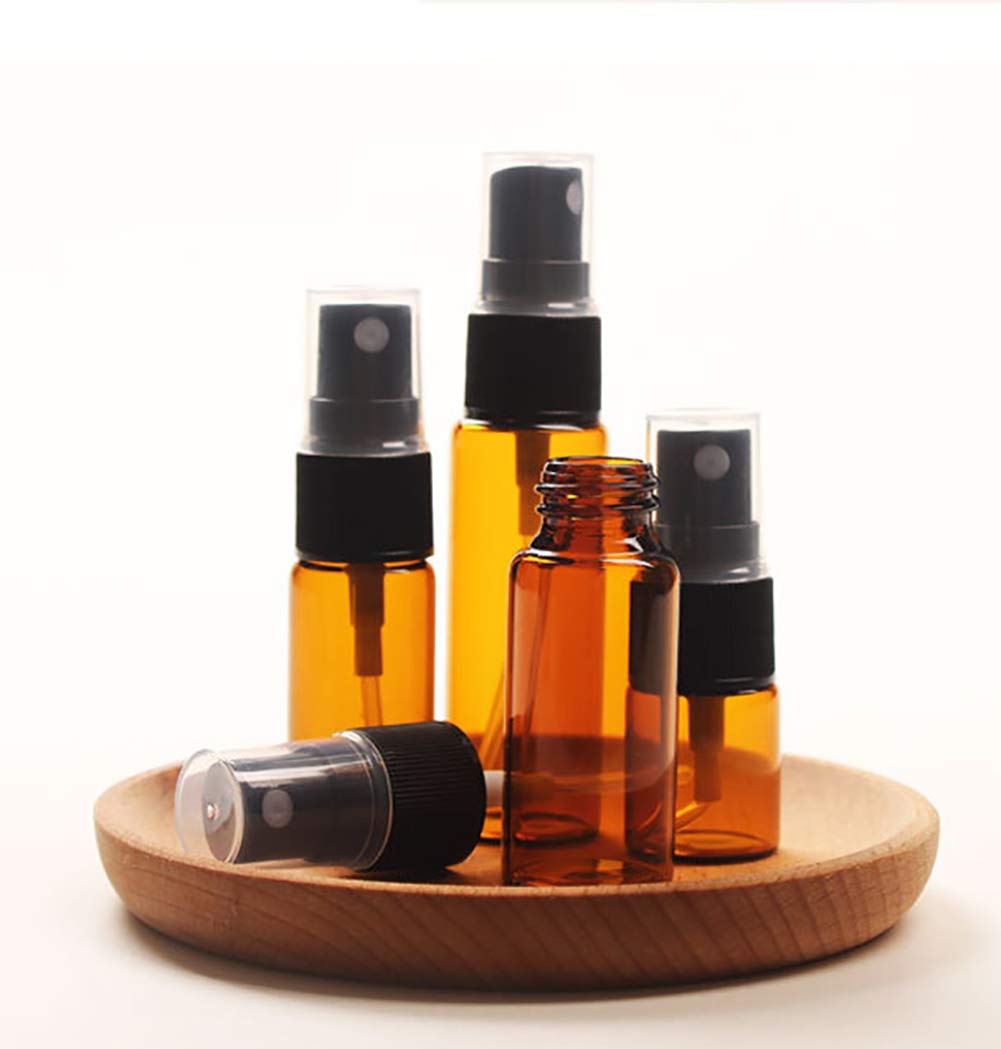 SOLUSTRE 10 Stück Sprühflasche 10ml Glas Spray Flaschen Mini Fein Nebel Spray Mini Feinnebel für ätherische Öle Aroma chemische Flüssigkeit SOLUSTRE 10 Stück Sprühflasche 10ml Glas Spray Flaschen Mini Fein Nebel Spray Mini Feinnebel für ätherische Öle Aroma chemische Flüssigkeit