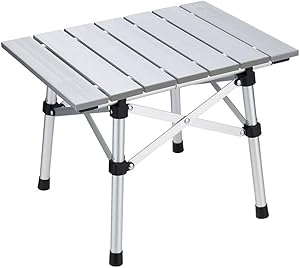 Coleman(コールマン) テーブル コンパクトアルミテーブル 軽量 簡単組立 2000038844 アウトドア キャンプ バーベキュー ピクニック 折りたたみ ローテーブル アルミ合金 収納ケース付き 耐荷重10kg ソロキャンプ