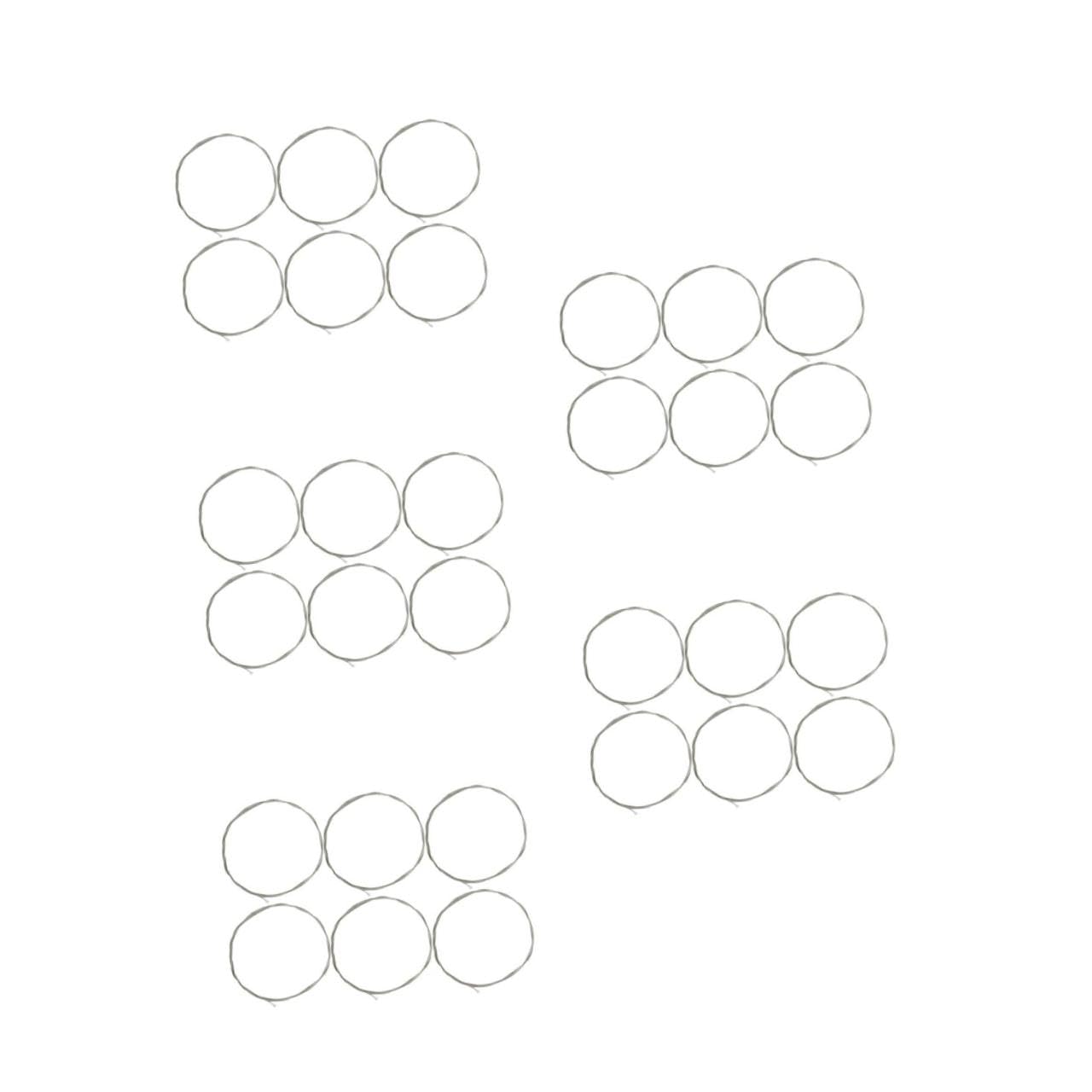 ifundom 5sets Corde Per Chitarra Folk Corde Materiali Resistenti e Duraturi Accessori Per Musicisti Come Per Amanti Della Musica