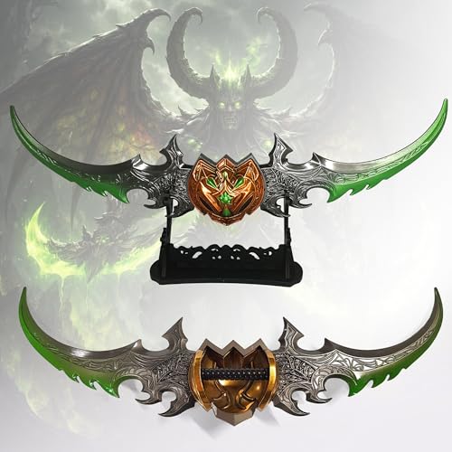 World of Warcraft Kriegsgleve by Azzinoth Ouvre-lettre avec support, 27 cm, accessoire pour maison et bureau, cadeau et marchandise pour fans et collectionneurs