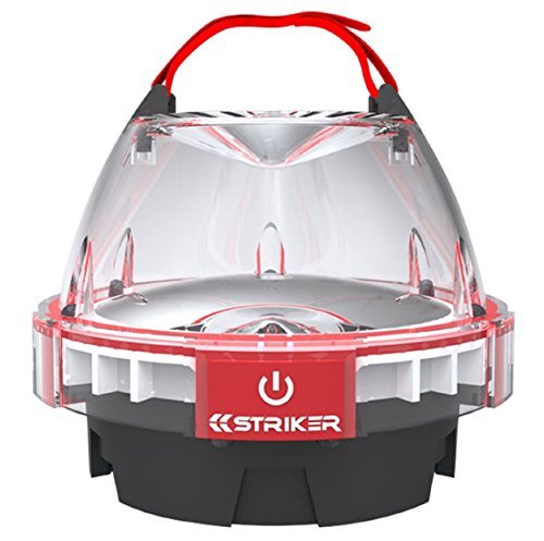 Striker Hand Tools 00245 Mini Waterproof Lantern - Red/Black by Striker Hand Tools