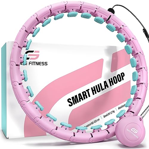 GATE FITNESS® Smart Hula Hoop Reifen Erwachsene zum Abnehmen - Kein runter...