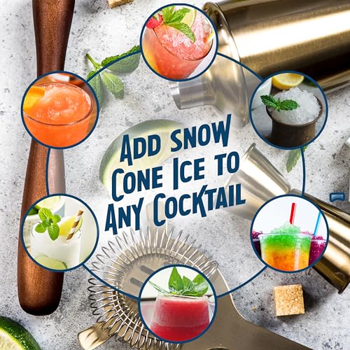 Image of Nostalgia Coca-Cola 48-Inch Tall Snow Cone Cart, Makes 48 Icy Treats, Includes Metal Scoop, Storage Compartment, Wheels For Easy Mobility - Coke Red