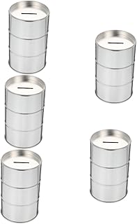 Sharps Disposal Container 5 pcs Bank Safety Disposal Container Silver Blades Gift Birthday Shaver Saver Men Dispenser Storage Razor Disposable Case