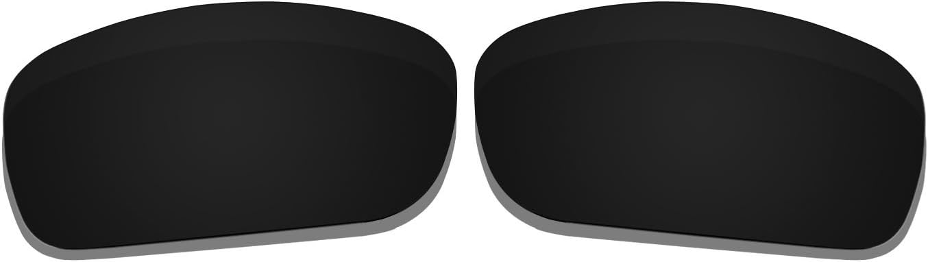 Black Polarized Replacement Lenses Compatible with Oakley Fives Squared Sunglasses