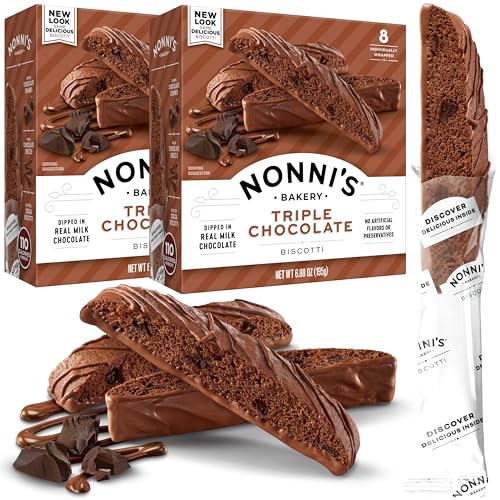 Nonni'S 00219801 Triple Chocolate Biscotti Italian Cookies cover