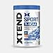 XTEND Sport BCAA Powder Blue Raspberry Ice - Electrolyte Powder for Recovery & Hydration with Amino Acids - 30 Servings