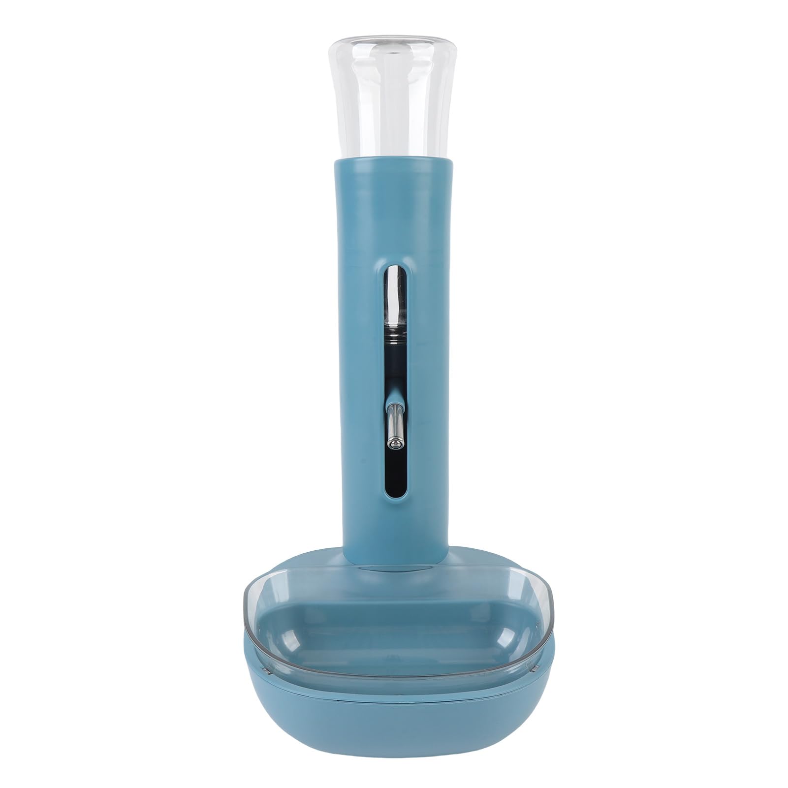 Generic Distributore D'acqua Regolabile per Animali Domestici Comodo Alimentatore Automatico per la Casa Salvaspazio, Dispenser D'acqua in Plastica da 9,45x7,68 Pollici per Cani e Gatti Famiglia con