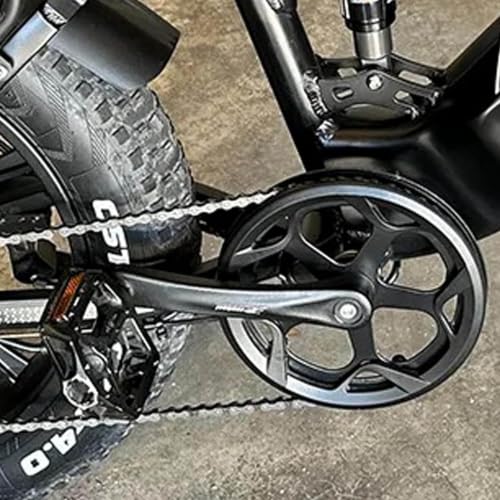 PROWHEEL 152 mm/160 mm/165 mm/170 mm/175 mm Fahrrad-Kurbelgarnitur, 46T/48T/52T Stahl-Kettenblatt Fahrrad-Kurbelarm-Set… – Ansicht 4
