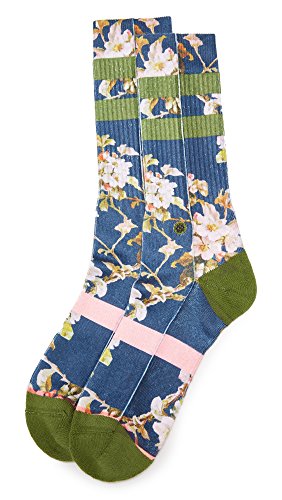 Stance Women's Blossom Wall Floral Arch Support Classic Crew Sock