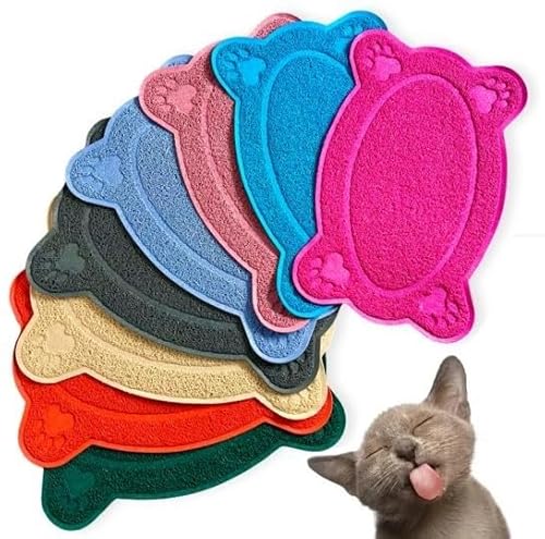 Jogo Americano Tapete Pet Impermeável para Comedouro Para Comida Ração Água Caixa de areia Cães e Ga