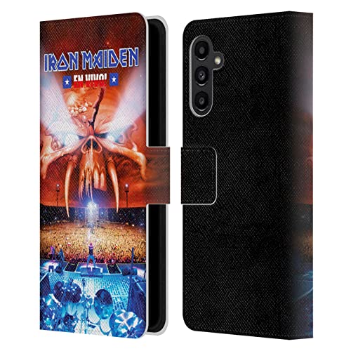 Coque Iron Maiden Samsung A13 5G étui cuir pour festivals et concerts
