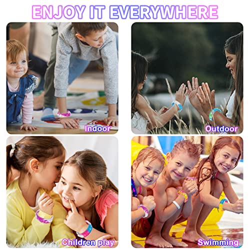 Pop Fidget Toys Its Party Favors Kids Toys For Girls&Boys, 24 Pcs Pop Bracelet It Fidgets Packs Toddler Toys Party Supplies , Easter Basket Stuffers Stress Sensory Toys Pop Girls&Boys Toys #TOP2