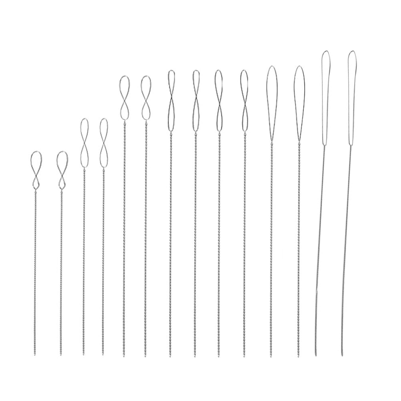 Aiguille Perle Lot De 32 Aiguilles à Perler, Comprend 20 Aiguilles à Perles Pour La Fabrication De Bijoux, 8 Aiguilles à Perler à Gros Chas, Enfile- Aiguille, Enfile-perles, Dés à Coudre, Ciseaux à