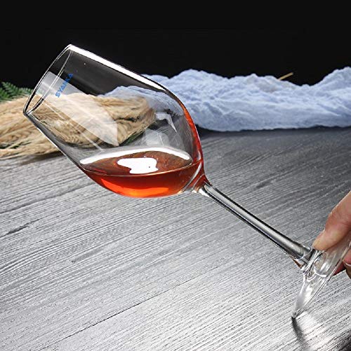 Image of SYANKA Italian Premium Wine Glasses Set of 8, 360 ML, Transparent, Ideal for White or Red Wine Glass, Non-Lead Crystal Clear