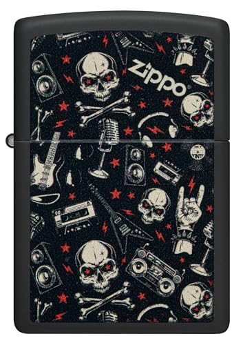 Encendedor Zippo Black Matte 46055 miniatura 2