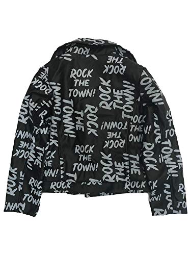 Disney Descendants Girls 7-16 Moto Jacket (Rock The Town, Medium)2