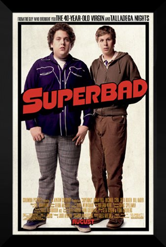 Amazon.co.jp: Superbad Framed 27 x 40映画ポスター:セス