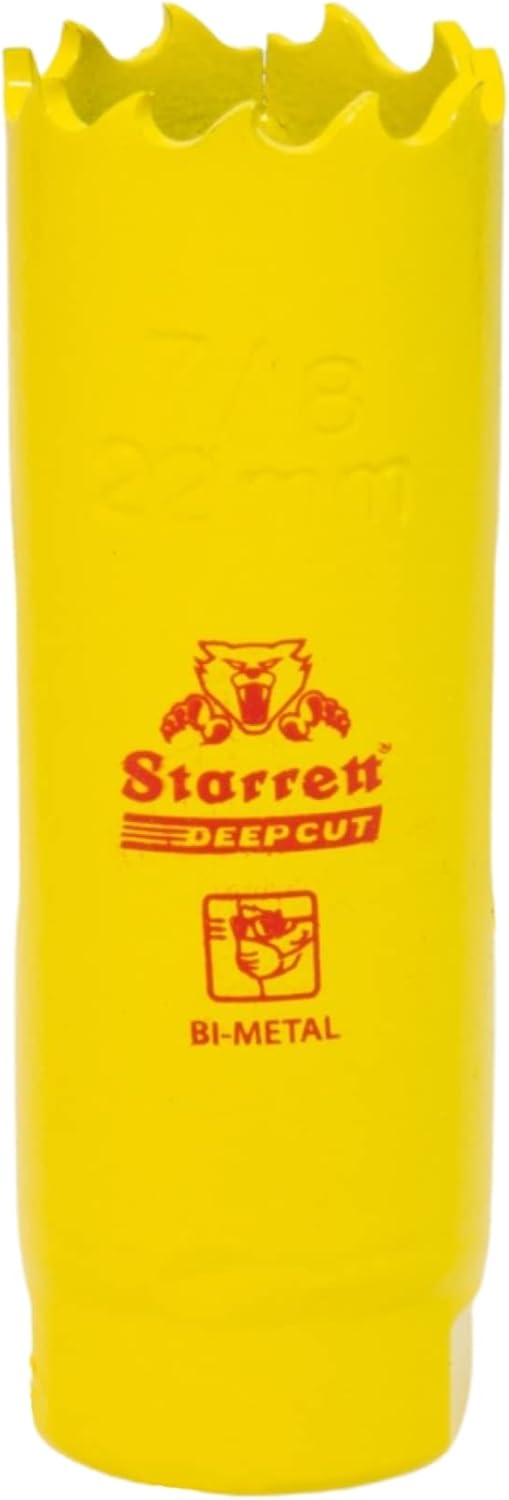 DCH0078 Deep Cut Bi Metal Holesaw 22mm