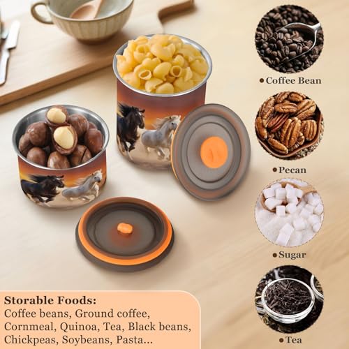 Envase de café hermético de acero inoxidable 17oz ATTX miniatura 5