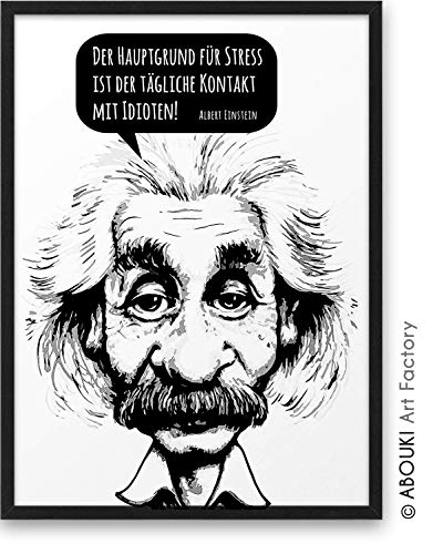 Einstein Le Stress Idioten