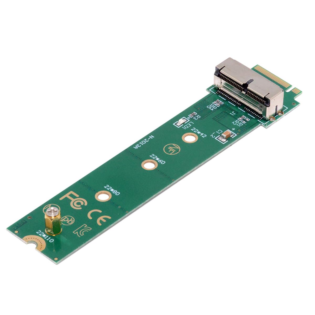 CY PCI Express PCI-E 4X M.2 NGFF M-Key to 12Pin+16Pin Contacts SSD Convert Card for 2013 2014 2015 2016 2017 Mac A1493 A1502 A1465 A1466-image-12
