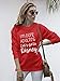MNLYBABY I Am Done Adulting Sweatshirt for Women Cute Graphic Sweatshirts Casual Long Sleeve Vacation Trip Shirt Tops Red X-Large