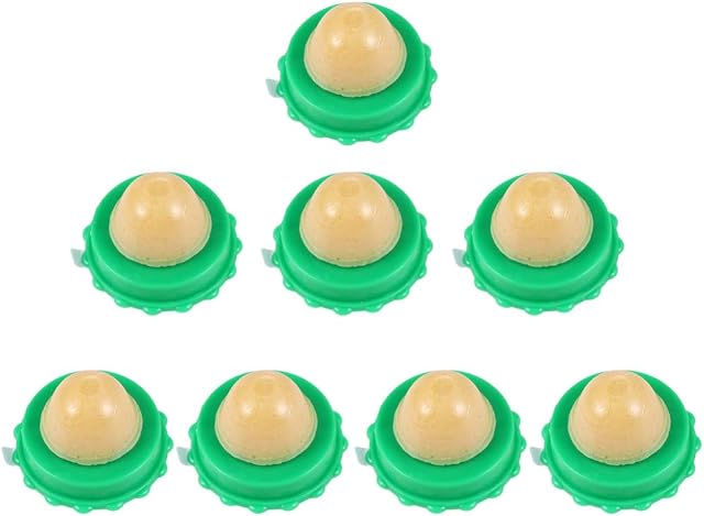 Hemobllo 8PCS Catnip Balls- Cat Candy Cat Lick Toys Cat Snack Licking Sugar Ball Catnip Candy Cat Vitamin Catnip Pudding Safe Kitten Snack (Random Flavor)