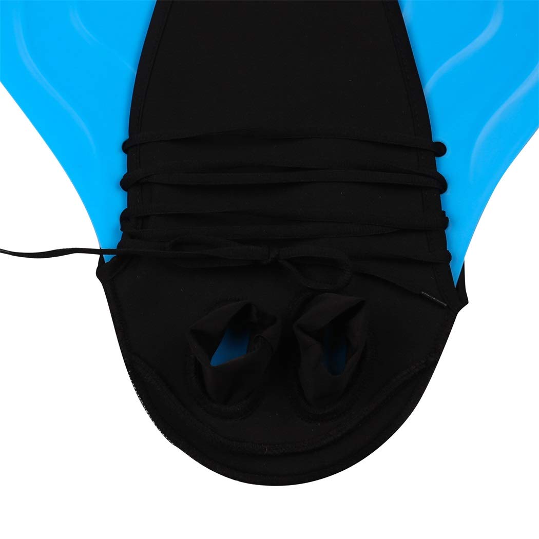 DNFUN Mermaid Schwimmflossen für Kinder, verstellbare Mermaid Design Schwimmen Tauchen Training Monofin Fuß Flipper Flossen